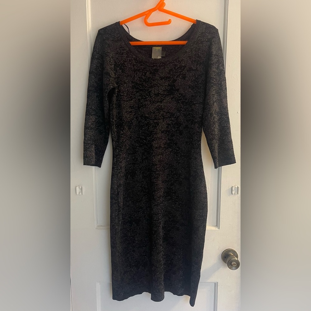 Anthropologie Taylor Form Fitting Midi Dress Size M